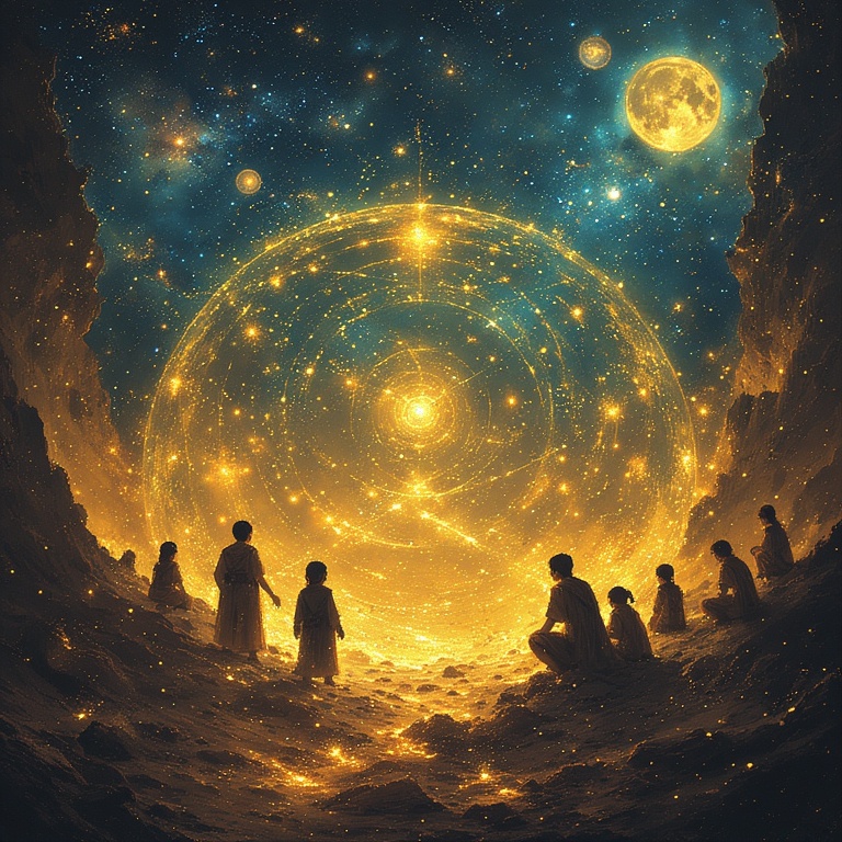 AI-generated image of the Planetary School for Mercury>