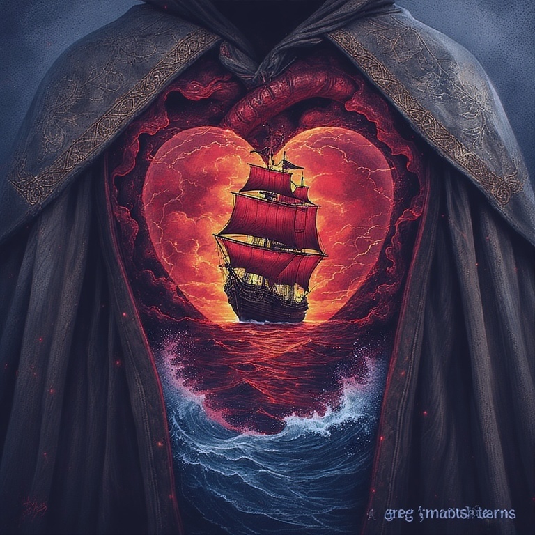 AI-generated image of the Planetary School for Neptune